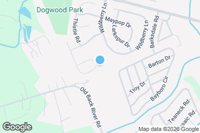 Map image of the property - 345 Briarbend Rd