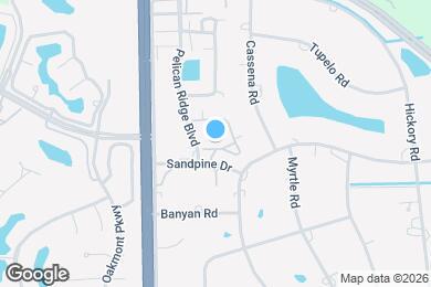 Map image of the property - 50 Emerald Woods Dr