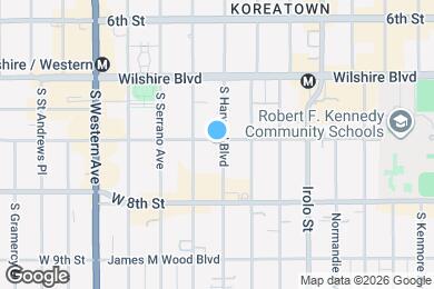 Map image of the property - 3530 W 7th St
