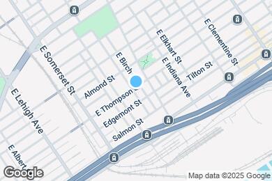 Map image of the property - 2633 E Monmouth St