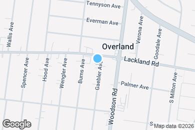 Map image of the property - 2345 Gaebler Ave