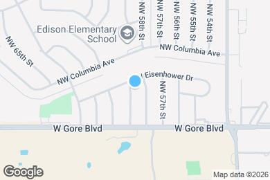 Map image of the property - 17 NW 59th St