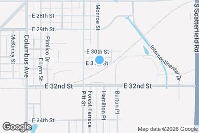 Map image of the property - 1501 E 31st St