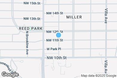 Map image of the property - 1207 N Ross Ave