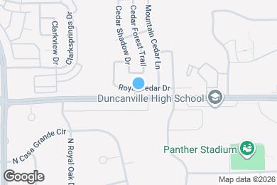 Map image of the property - 6448 Royal Cedar Dr