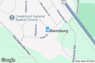 Map image of the property - 102 Fresca Ct