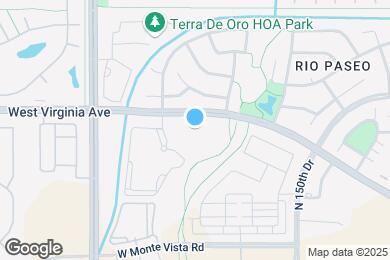 Map image of the property - Liberty at Estrella Falls