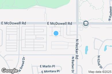 Map image of the property - 5841 E Norland St