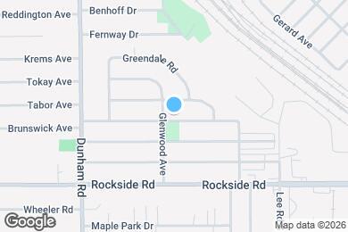 Map image of the property - 15709 Northwood Ave