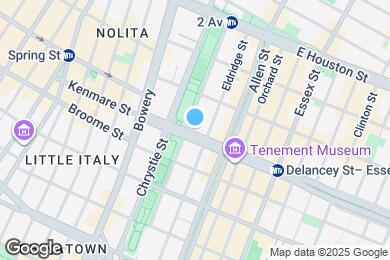 Map image of the property - 38 Delancey St