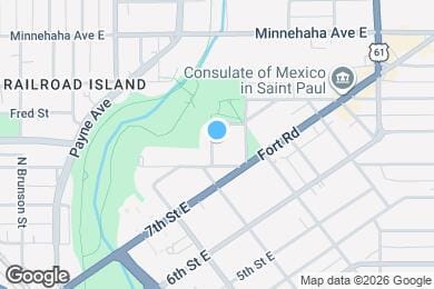 Map image of the property - 620 Bates Ave
