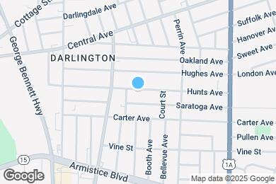 Map image of the property - 117 Hunts Ave