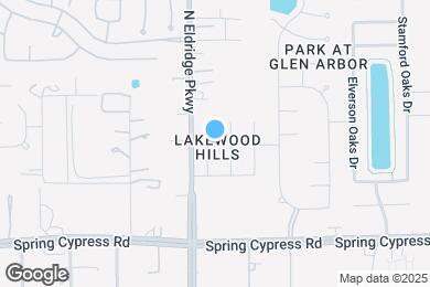 Map image of the property - 17322 Pikes Peek Ct
