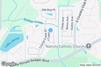 Map image of the property - 813 Shell Ln