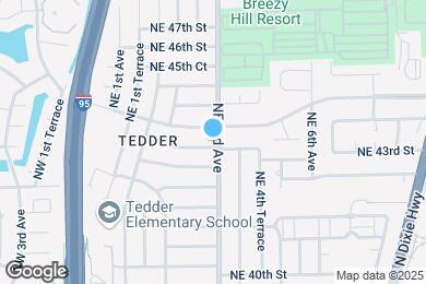 Map image of the property - 285 NE 43rd St