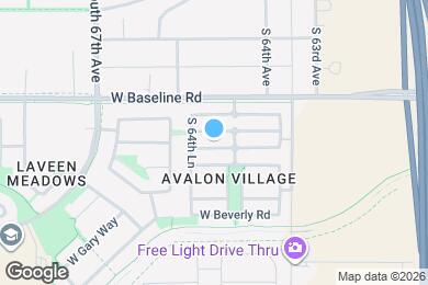 Map image of the property - 6424 W Branham Ln