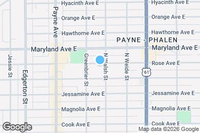 Map image of the property - 728 Rose Ave E