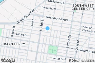 Map image of the property - 2421 Manton St