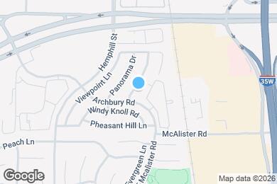 Map image of the property - 12617 Summerwood Dr