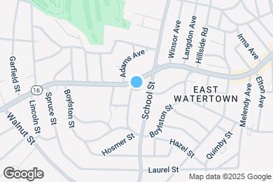 Map image of the property - 8 Chauncey St