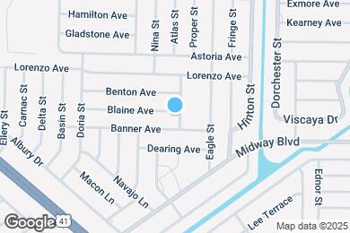 Map image of the property - 20319 Blaine Ave