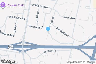 Map image of the property - 1308 S 16th St