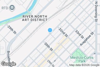 Map image of the property - 3101 Blake St