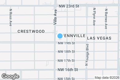 Map image of the property - 2421 NW 19th St