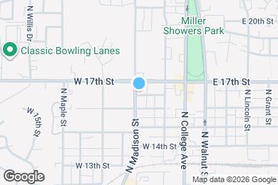 Map image of the property - 326 W Kenwood Dr