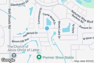 Map image of the property - 1136 Hardwood Dr