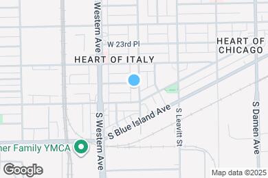 Map image of the property - 2440 S Oakley Ave