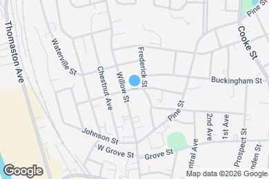 Map image of the property - 196 Hillside Ave