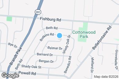Map image of the property - 5891 Beecham Dr