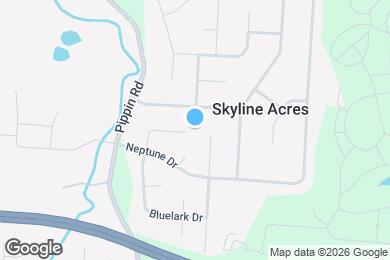 Map image of the property - 2499 Bluelark Dr