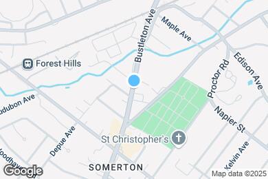 Map image of the property - 13085 Bustleton Ave