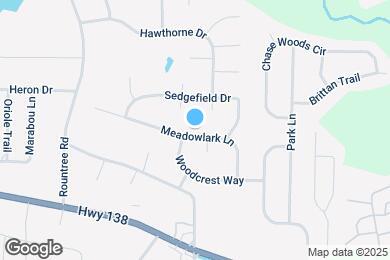 Map image of the property - 156 Meadowlark Ln