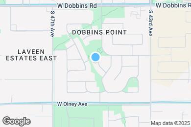 Map image of the property - 9710 S 45th Ave