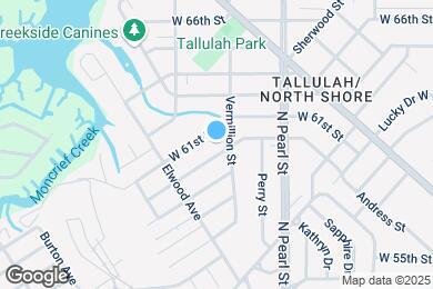 Map image of the property - 417 W 60th St
