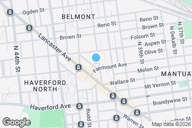 Map image of the property - 708 N Preston St