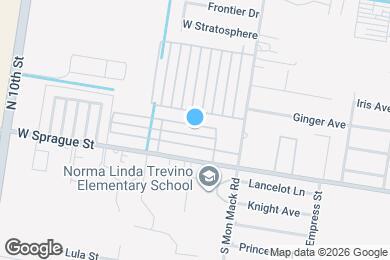 Map image of the property - 3708 Whitewing Ave