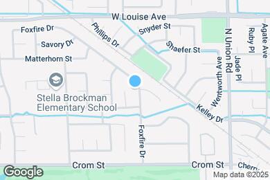 Map image of the property - 801 Foxfire Dr