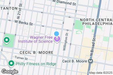 Map image of the property - 1807 N Bouvier St