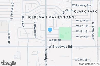 Map image of the property - 816 W 18th St