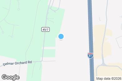 Map image of the property - Delmar Orchard Apartments