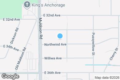 Map image of the property - 8021 Northwind Ave