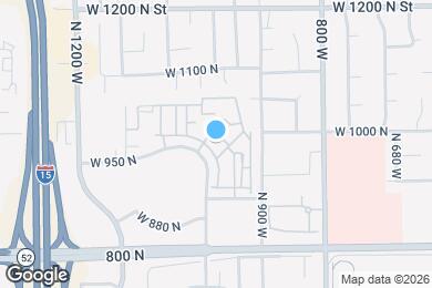 Map image of the property - 952 W 965 N