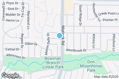 Map image of the property - 7609 Stanhope Ln