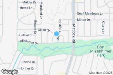 Map image of the property - 7802 Mason Dells Dr