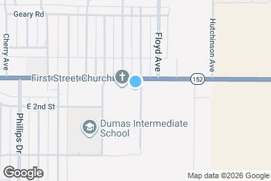 Map image of the property - 1725 E 1st St