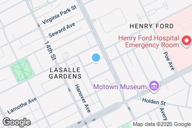 Map image of the property - 1943 W Bethune St